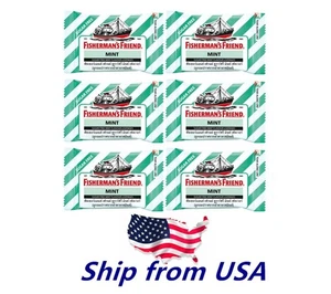 Fisherman Friend Sugar Free Mint Flavour 25g Pack of 6 Bags - Picture 1 of 2