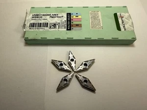 Walter Hartmetalleinsätze VNMG160508-NM4 WSM20 5 Stück - Bild 1 von 3