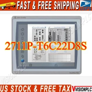 AB 2711P-T6C22D8S HMI PanelView Plus 7 Graphic Terminal 2711PT6C22D8S NEW IN BOX - Picture 1 of 4