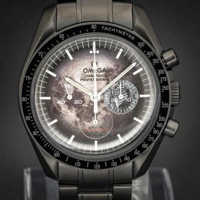 Custom Black Venom Omega Speedmaster Apollo Moonwatch 311.30.42.30.01.005 - Image 1 of 4