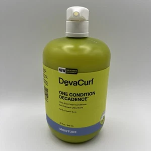 DevaCurl One Condition Decadence Ultra Rich Cream Conditioner -MOISTURE-32oz - Picture 1 of 7