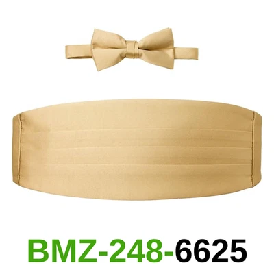 Juego de pajarita y pajarita Spring Notion para hombre regular oro antiguo, talla única Foto 1 de 3