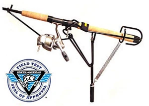 3 ea. SOPORTE DE CAÑA DE GOLPE LIGHTIN, JUEGO DE GANCHOS AUTOMÁTICOS PARA BAGRE/CRAPPIE - Imagen 1 de 2