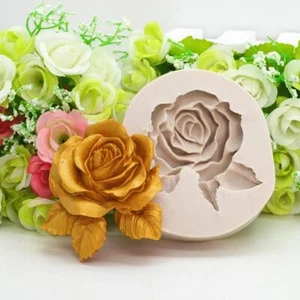 Strumenti per torta fiori di rosa 3d stampi in silicone stampo in resina accessori da forno cucina - Foto 1 di 11