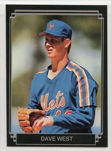1989 Pacific Cards & Comics 'The Rookies" - Dave West - New York Mets (A) - Picture 1 of 1