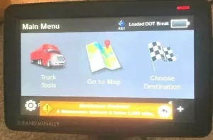 RAND MCNALLY TND-730 TRUCK GPS 1 YEAR PROTECTION BUNDLE - Picture 1 of 6