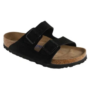 Birkenstock Arizona Soft Footbed Suede Sandals - Picture 1 of 25