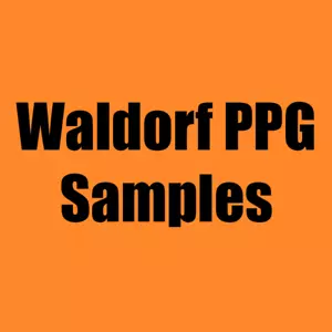 Waldorf PPG Samples - Picture 1 of 1