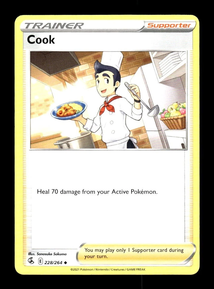 Pokemon Fusion Strike Cook 228/264 - Image 1 of 1