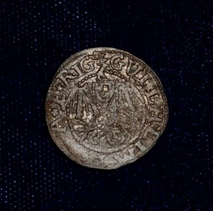 Poland-Riga (15) 63 Schilling issued under Wilhelm v. Brandenburg - Picture 1 of 5