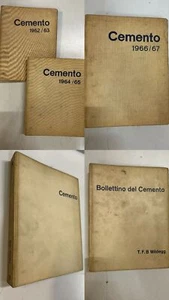 cemento 5 volumi anni 1962-1971 aavv - Foto 1 di 1