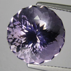 11.95Cts Romantic Natural Pink Amethyst Round Shape 14.2mm Loose Gem VIDEO - Picture 1 of 5