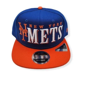 New Era New York Mets 9Fifty Jumbo B1 Adjustable Snapback Hat Cap - Picture 1 of 6