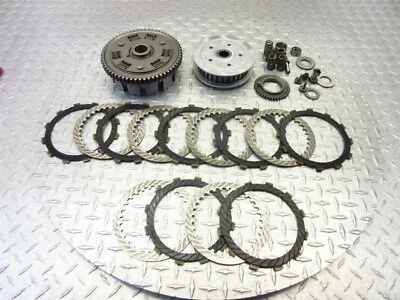 1991 87-94 Kawasaki Ninja EX500 500R Clutch Basket Inner Outer Plates - Image 1 of 4