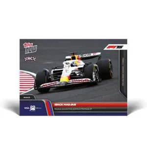 Topps Now Formula 1 2025 - Card 026 - Isack Hadjar - VISA Cash App RB - Picture 1 of 2