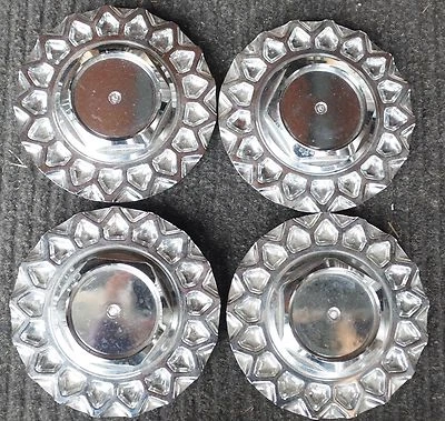 Juego de 4 tapas centrales cromadas OEM para BMW 323i 328i 2006-2013 899065 59618 Foto 1 de 4