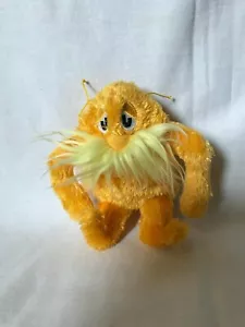 Dr Seuss Manhattan Toys 7" THE LORAX peluche personaggio giocattolo datato 2012 ottime condizioni - Foto 1 di 6