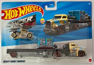 Hot Wheels 2025 Super Rigs Series Heavy Doody Dumper #JCM45 Maßstab 1:64 Die-Cast - Bild 1 von 2