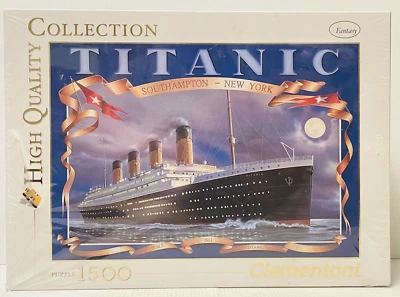 Puzzle Titanic 1500 Piezas Colección Alta Calidad Clementoni Hecho en Italia NUEVO. Foto 1 de 4