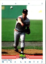 1992 Classic Best Mike Lumley #173 London Tigers Baseball Card