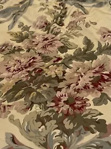 Chaps Ralph Lauren Shams STANDARD Welbourne Floral Cotton VINTAGE PAIR - Picture 1 of 9