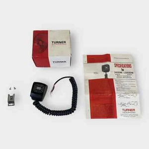 Turner 360DM CB-Funkmikrofon Handmikrofon dynamisch mittlere Impedanz 5' Kabel - Bild 1 von 5