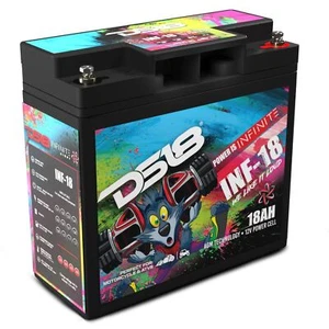 12V Battery 18 AH 750 Watts AGM 270 Amps Non Spillable INFINITE INF-18 DS18 - Picture 1 of 6