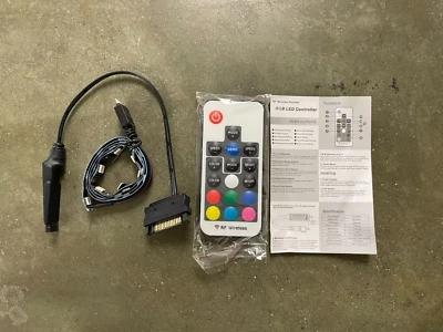 Remote Controller RGB Control Box DC 12V For LED Strip Light - Image 1 of 2