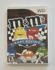 M&M's Kart Racing (Nintendo Wii, 2007) Complete With Manual