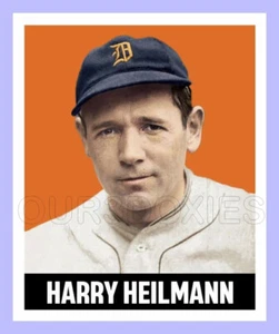 Harry Heilmann Baseball Trading Card ACEO Detroit Tigers 48-L-HH-1 - Picture 1 of 6