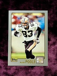 Keith Poole 2001 Topps Gold Foil #225 Saints Legends Jersey ASU Arizona State SP - Picture 1 of 2