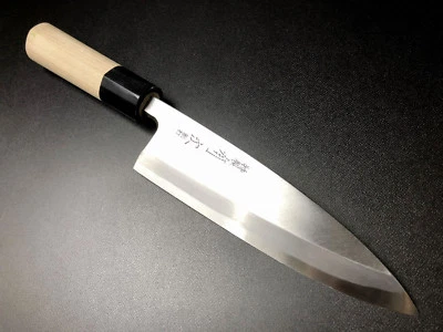 Cuchillo de Chef Japonés Aritsugu iDeba Azul Acero 165 mm 6.5 Betsuuchi Foto 1 de 4
