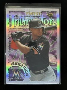 2016 Topps Finest Intimidators GIANCARLO STANTON Refractors #96FI-GS - Picture 1 of 3