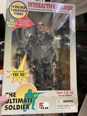 Ultimate Soldier Interactive Soldier 1:6 Action Figure Brand New Noises 1999 - Image 1 of 2