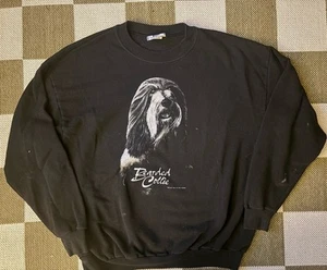 Vintage Lee Bearded Collie Crewneck Gr. XL 90er Retro Hunde Klassiker Unikat - Bild 1 von 3