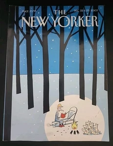The New Yorker December 22&29, 2003 ”Winter Tails”~Cover/Philippe Petit Roulet - Picture 1 of 4