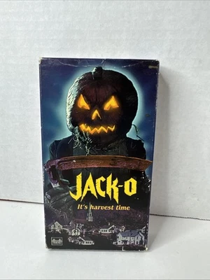 Jack-O VHS (1995) Rare B Horror Low Budget Triboro Entertainment Movie Tape - Image 1 of 4
