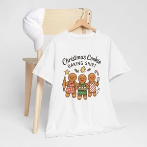 Weihnachten Plätzchen Back Tee, Feiertag Backshirt, Lebkuchen Plätzchen Tee, [...] - Bild 1 von 38