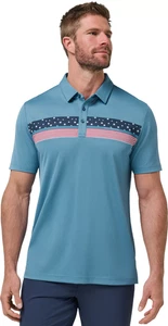 Camisa Polo Travis Mathew Good Patriot Golf Perfecta Azul Para Hombre XL NUEVA CON ETIQUETAS $89.95 - Imagen 1 de 3