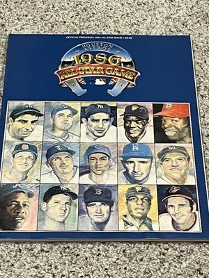 1986 MLB Baseball All Star Game Official Program Houston Astros - Image 1 of 3