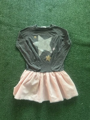 H&M Girls Star Dress Size 8-10 - Image 1 of 3