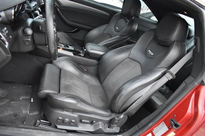2014 CADILLAC CTS-V COUPE OEM RECARO BLACK LEATHER & SUEDE SEATS FRONT & REAR - Изображение 1 из 4