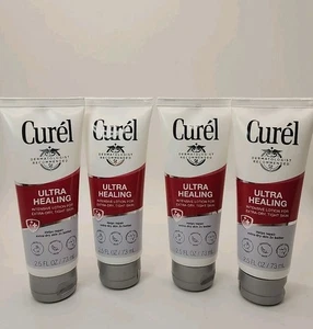 New (4) Curel Ultra Healing Intensive Lotion for Extra Dry Tight Skin 2.5floz. - Picture 1 of 2