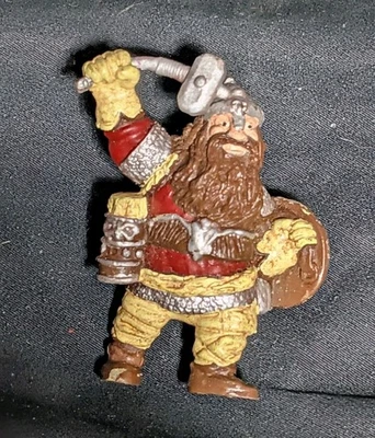 Экшн-фигурка Advanced Dungeons Dragons LJN 1982 винтажная TSR Dwarf Mountain King  - Изображение 1 из 2