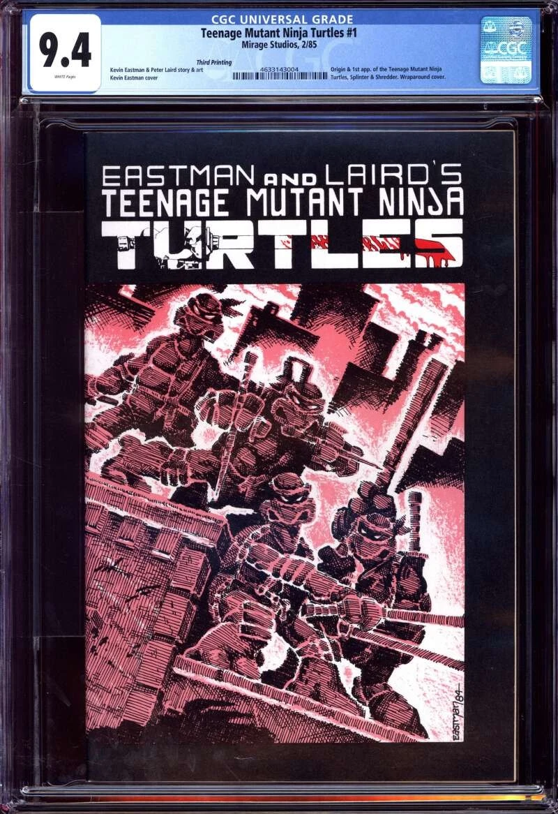 teenage mutant ninja turtles 1 cgc products for sale | eBay