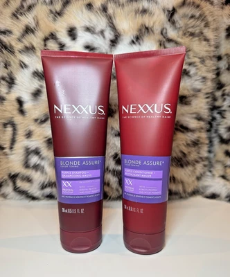 Nexxus Blonde Assure Purple Shampoo & Conditioner Duo | 8.5 oz | Brand New - Image 1 of 4