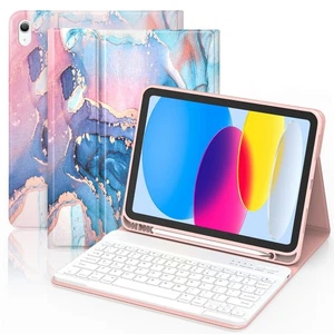 Für iPad (A16) 11. 10. Generation Hülle mit Tastatur - Kabellos Abnehmbar... - Bild 1 von 7