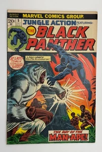 Jungle Action #5 (1st Black Panther Solo Comic/Avengers, M'Baku) 1973 - Picture 1 of 9