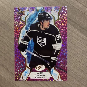 2021-22 Upper Deck Ice Lavender #143 ALEX TURCOTTE RC Rookie Los Angeles Kings - Picture 1 of 2