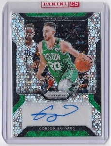 2018-19 Panini Prizm Fast Break Autografi Disco GORDON HAYWARD #FB-GHW Auto - Foto 1 di 1